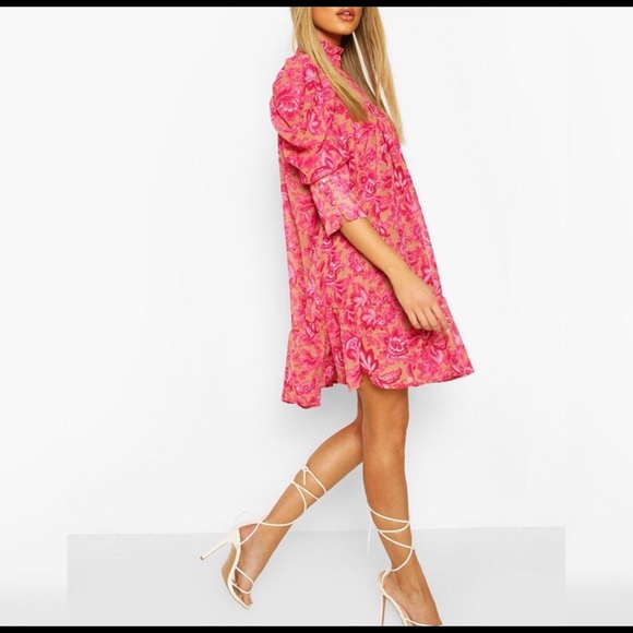 💕Boho Ruffle Dress💕 - Picture 4 of 6